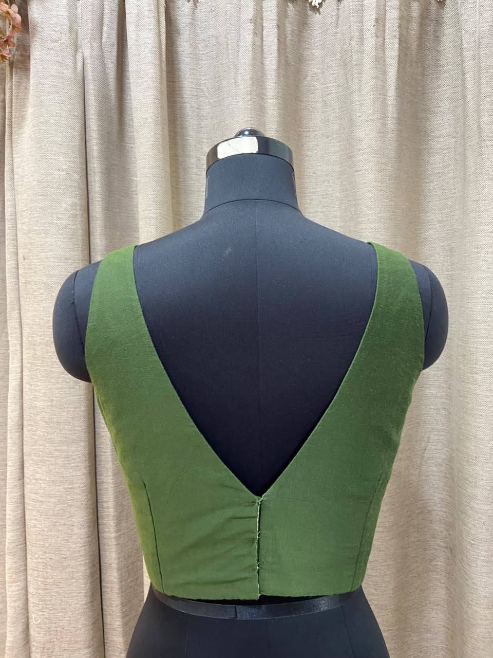 Sleeveless blouse