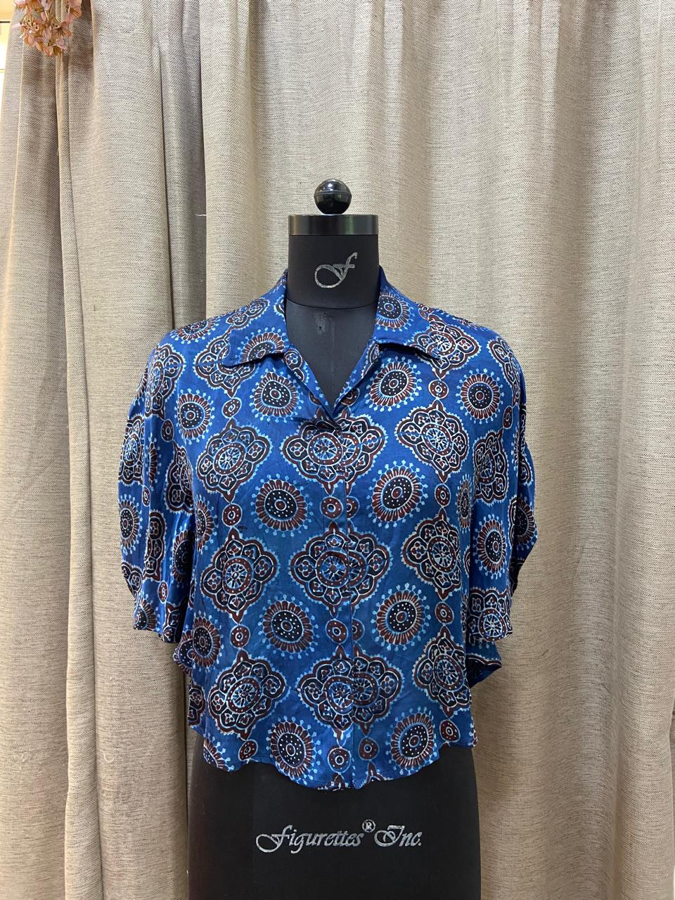 Balloon Top- Blue
