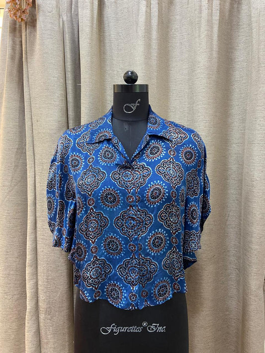 Balloon Top- Blue