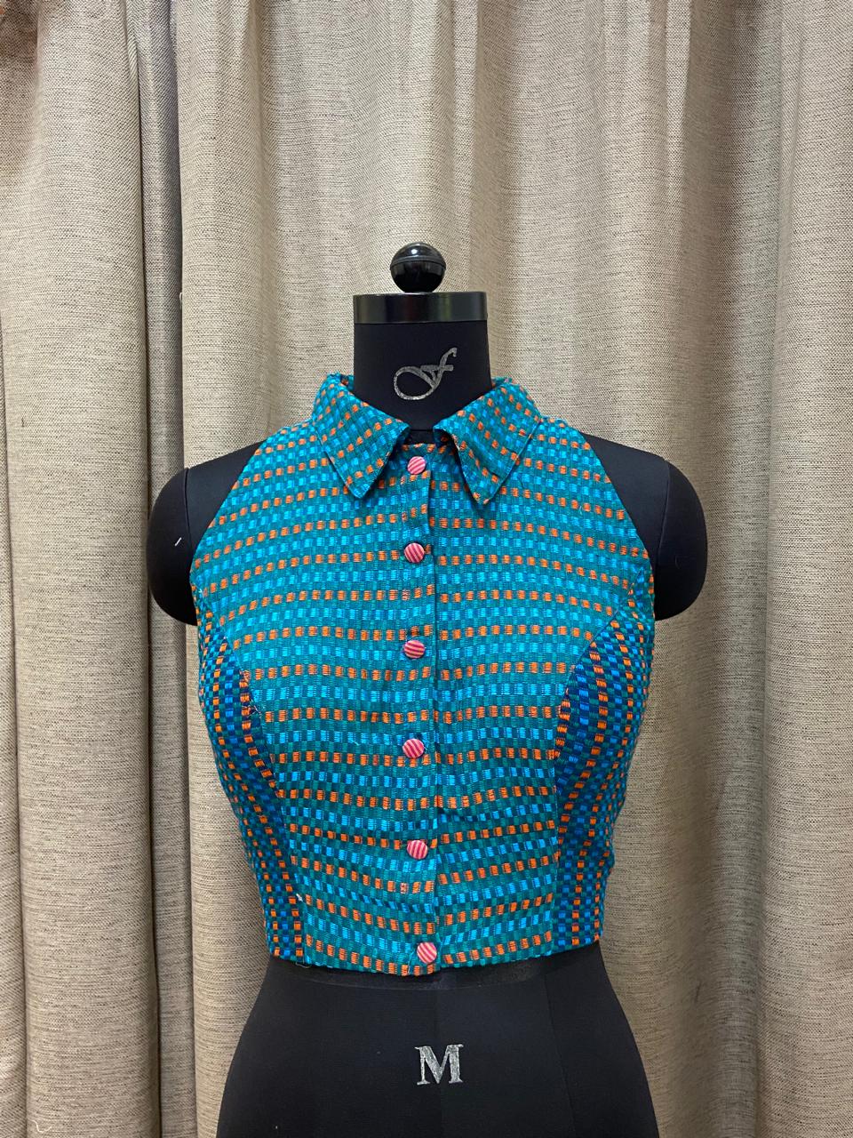 Halter-neck Blouse