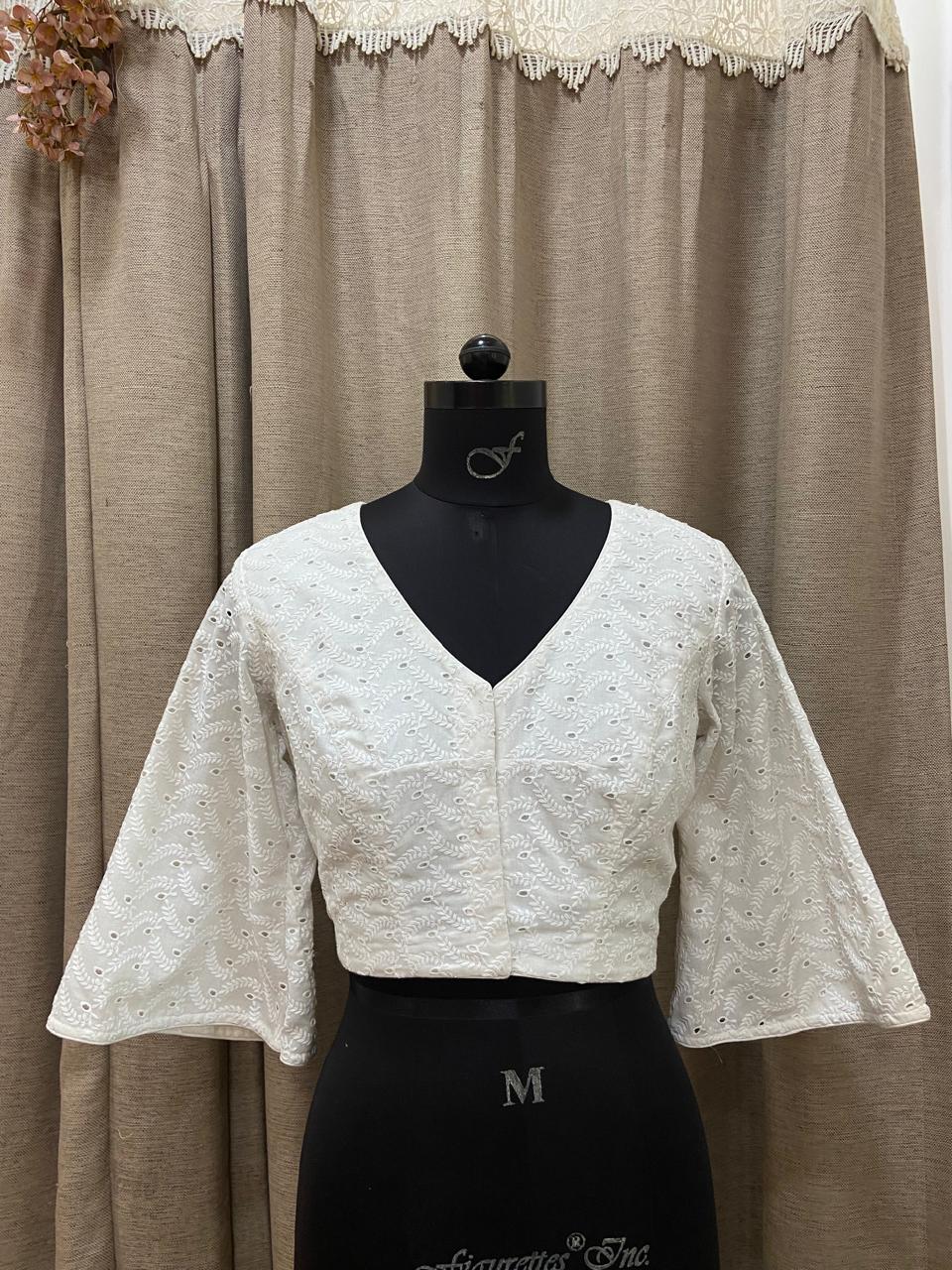 Bell-sleeves Blouse