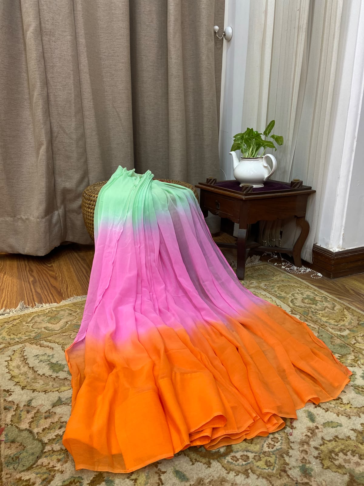 Pure Geogette Saree