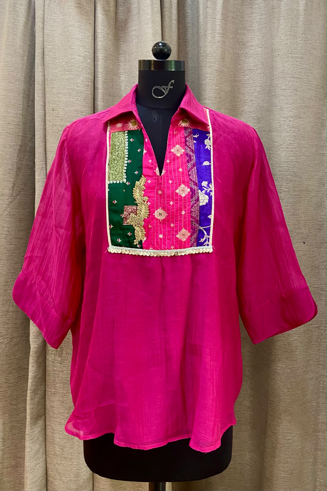 Dipawali Top- Pink