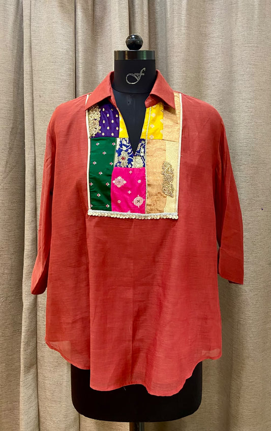 Dipawali Top- Orange