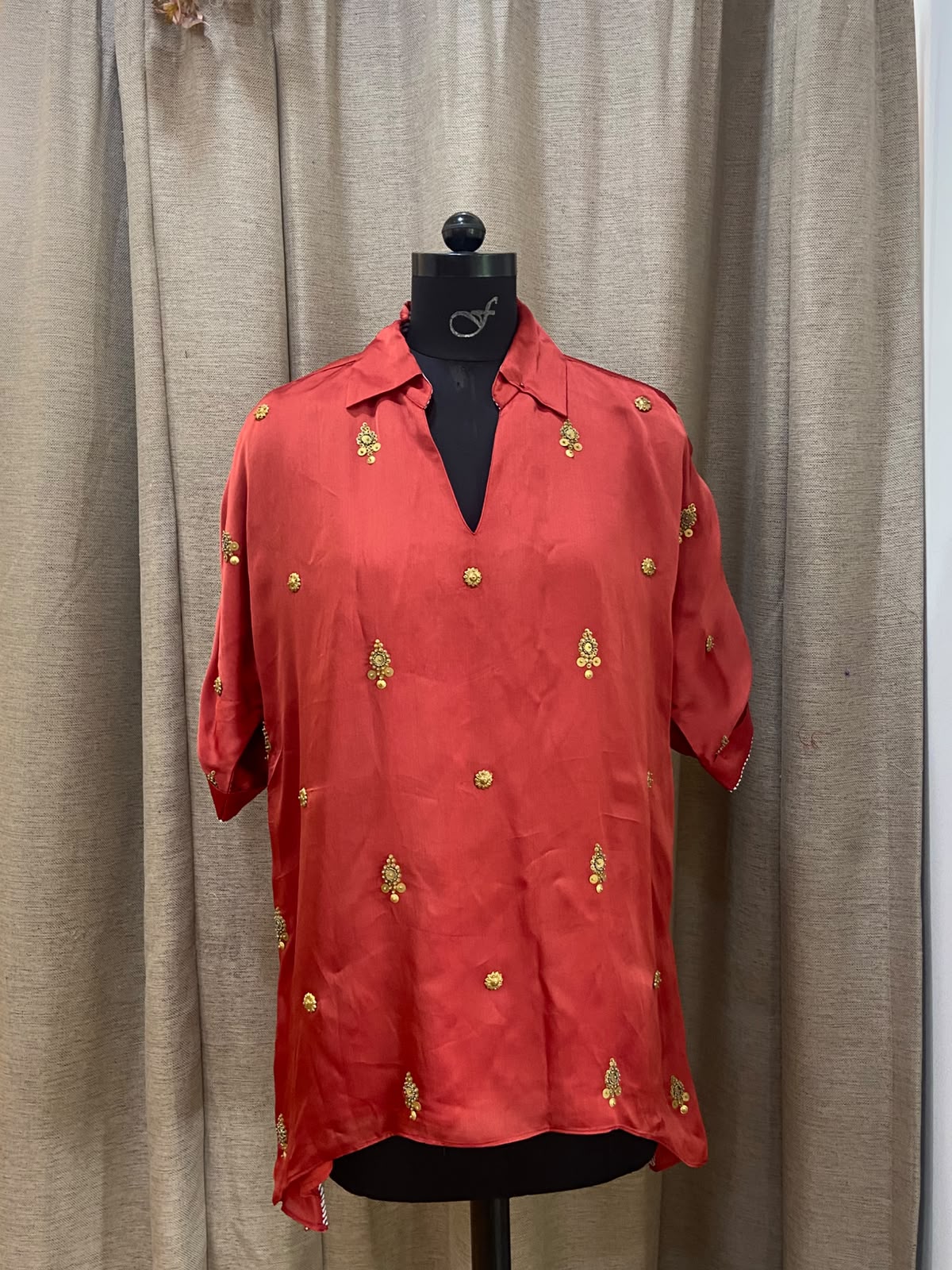 Saumya Top- Red