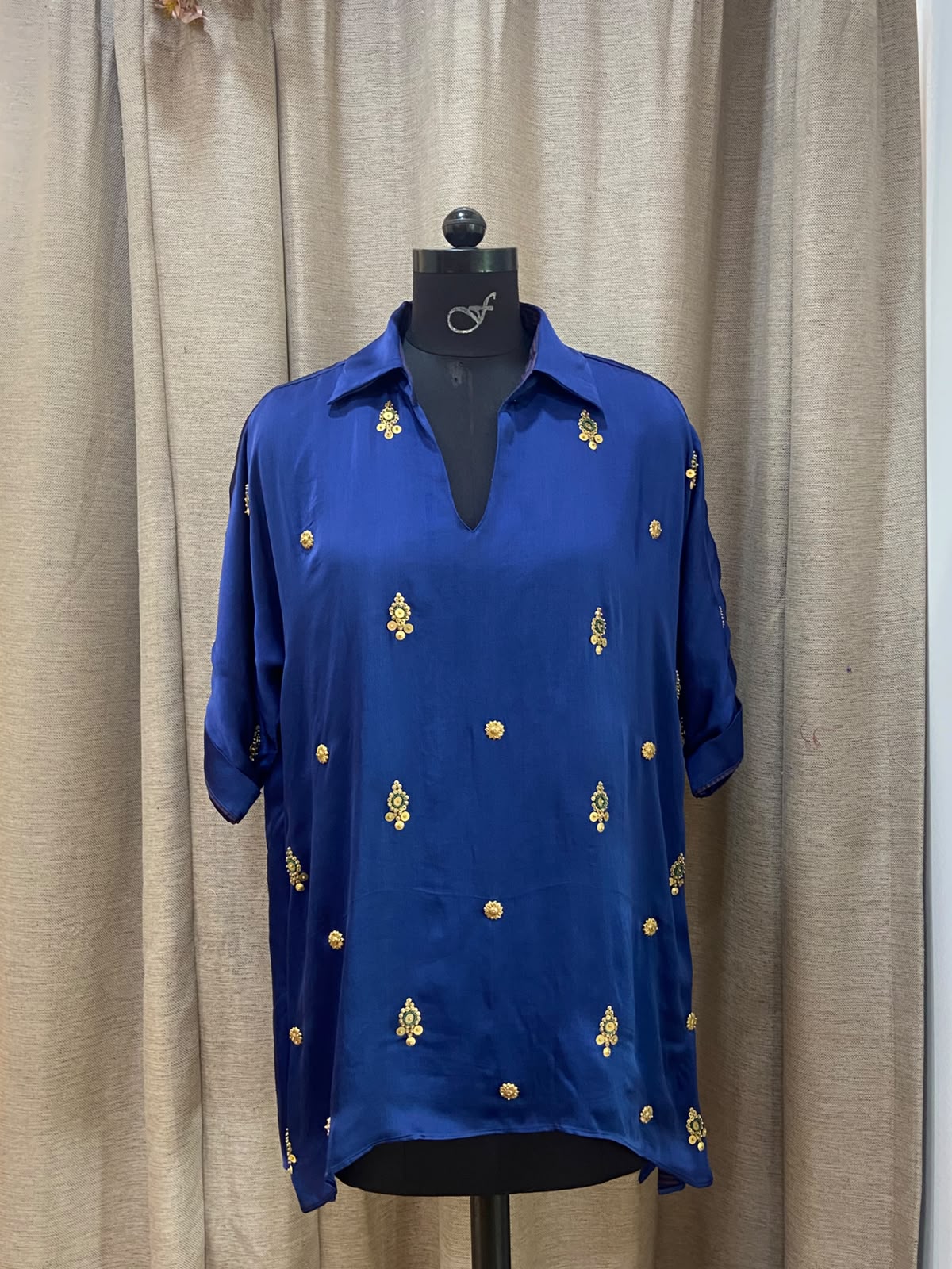 Saumya Top- Blue