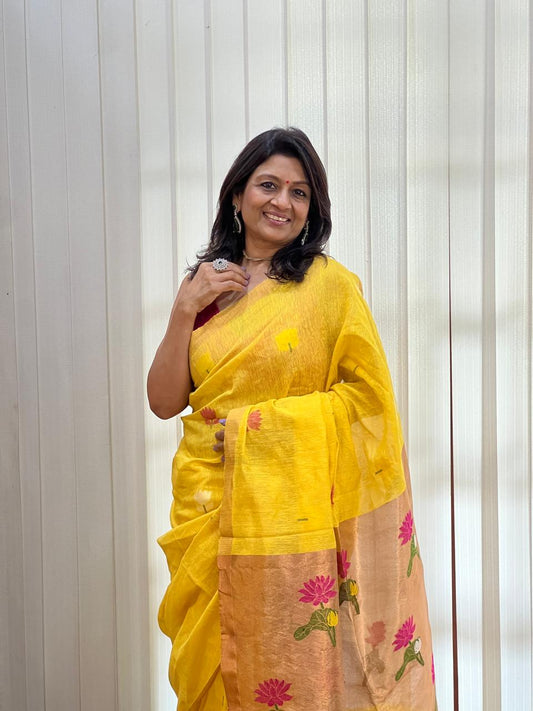 Jamdhani Cotton Saree