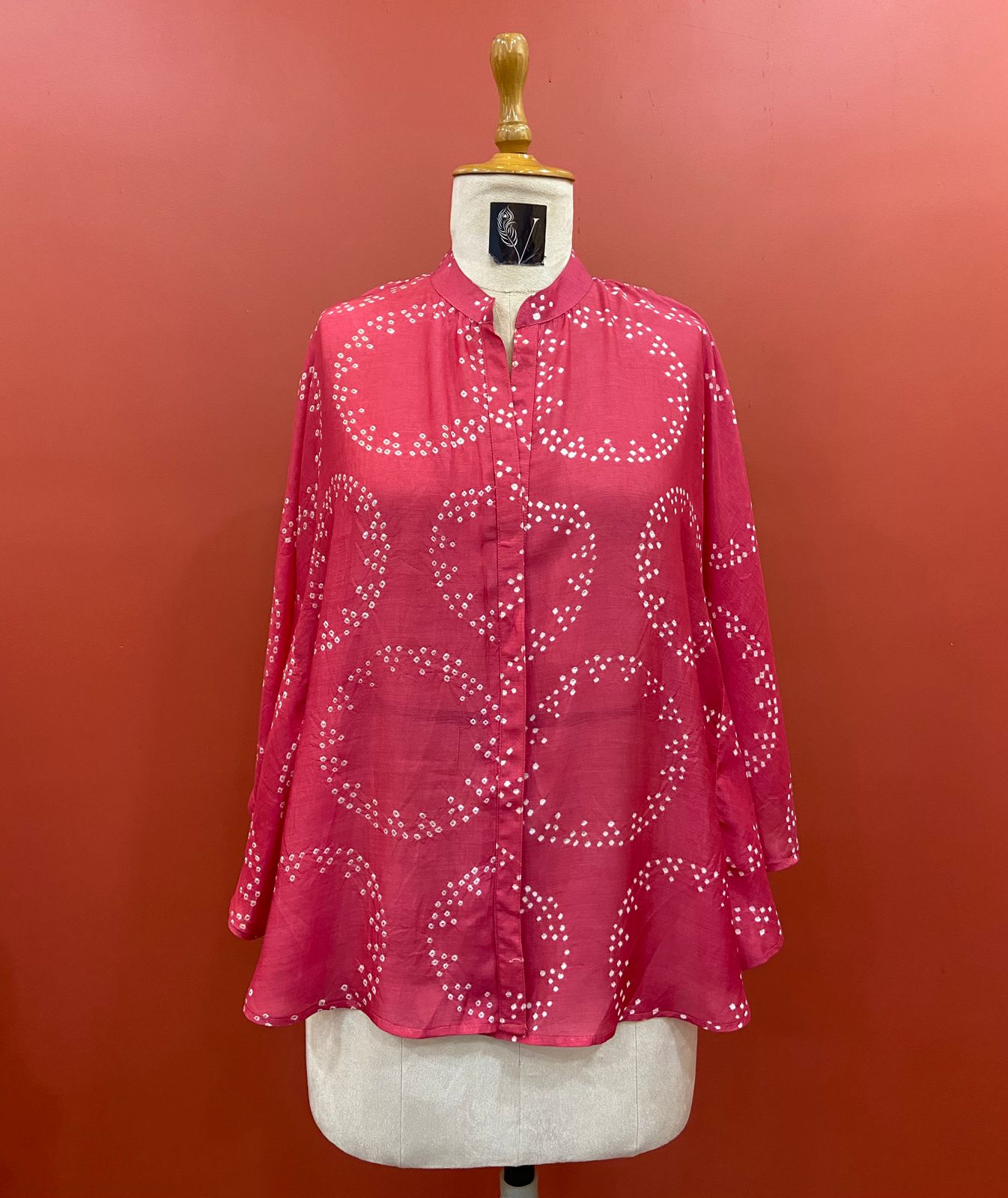 BANDHANI BALLOON TOP