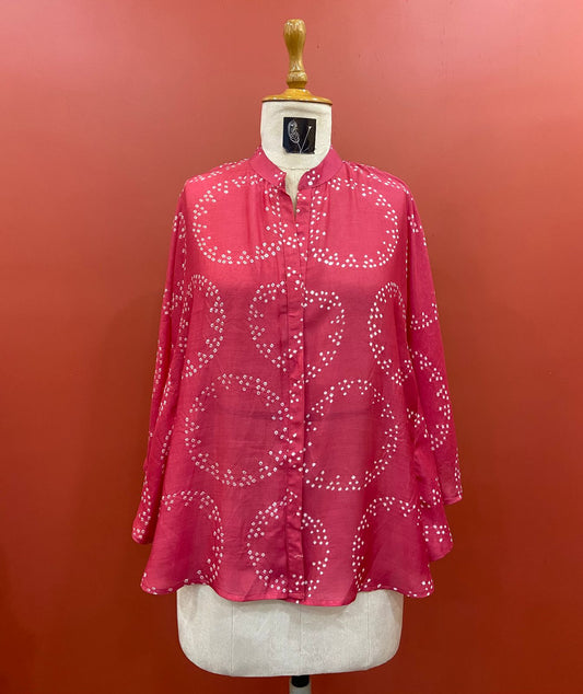 BANDHANI BALLOON TOP