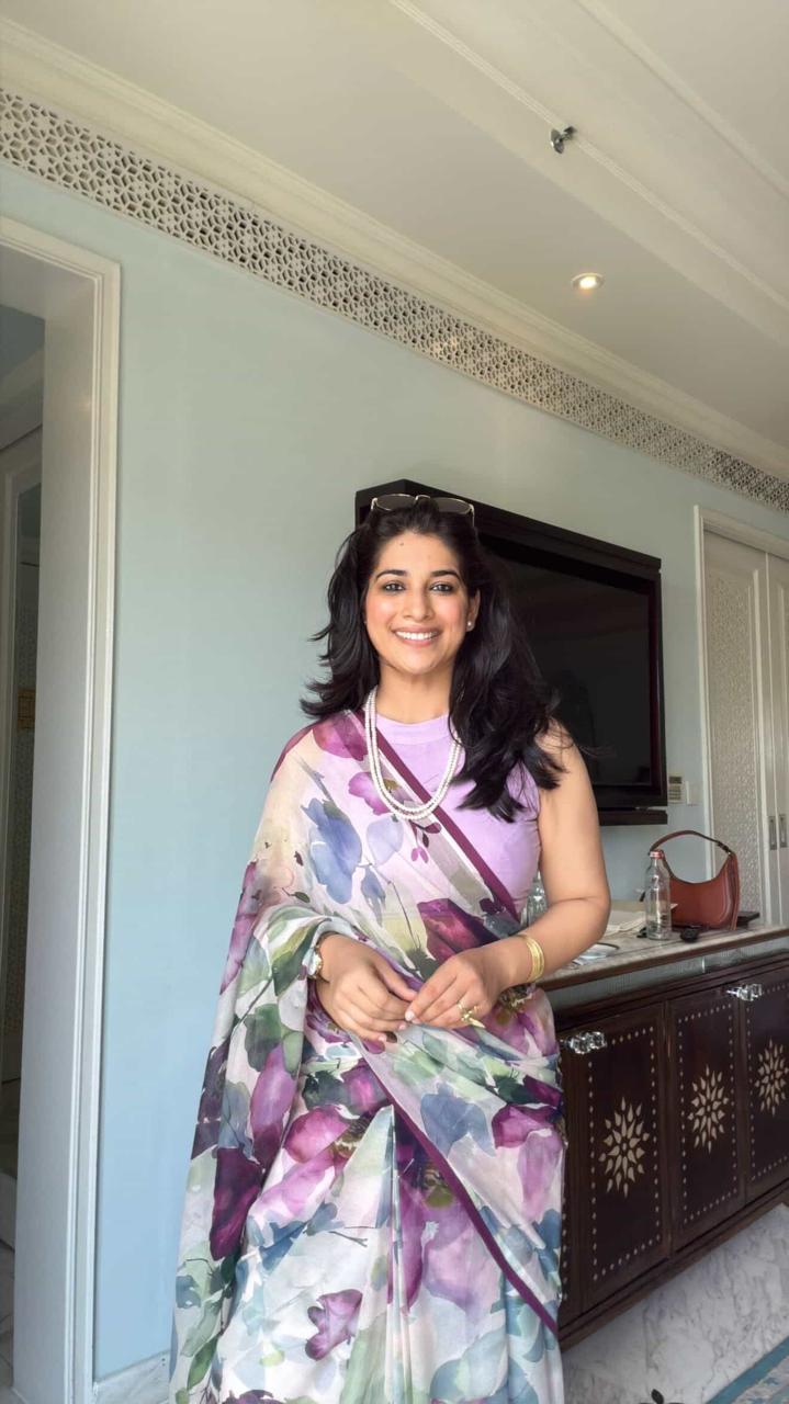 TEA DATE - CHIFFON SAREE