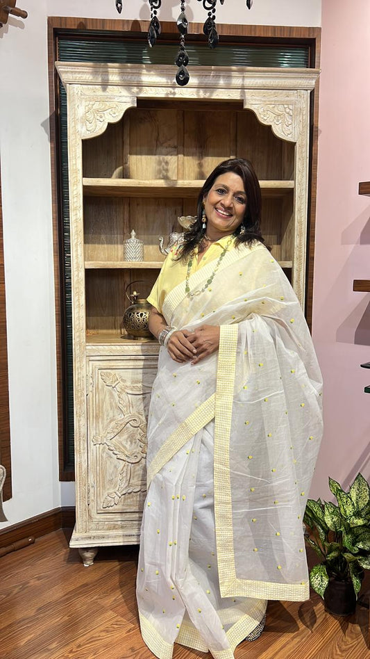ORGANDI SAREE