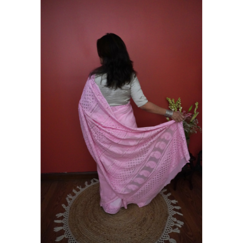 Lucknowi Saree