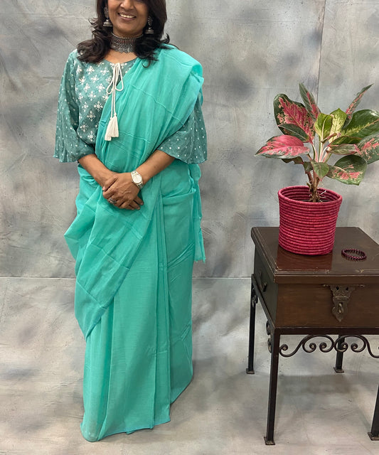 APRATA - SEA GREEN SAREE