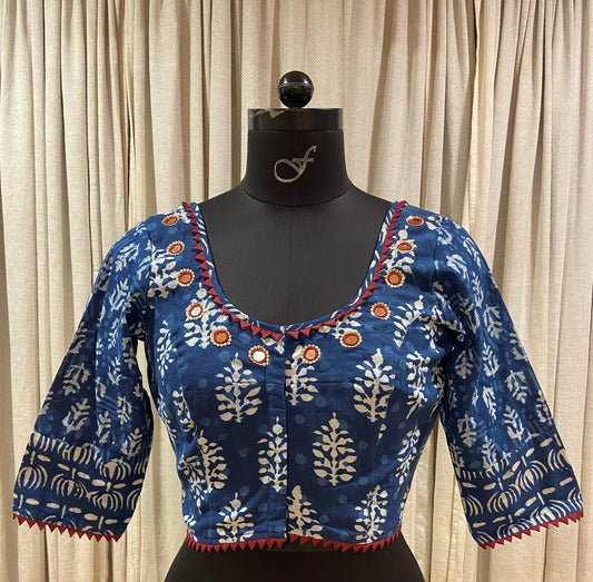INDIGO BLOUSE